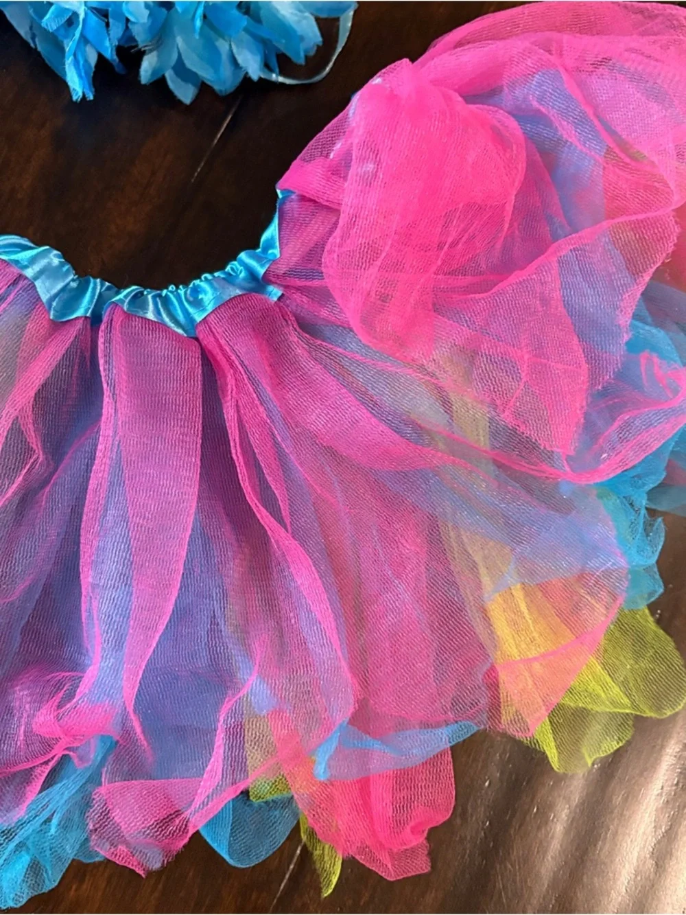 Girls Fairy Costume Set 5 piece Set - Wings, Wand, Tutus & Headpiece